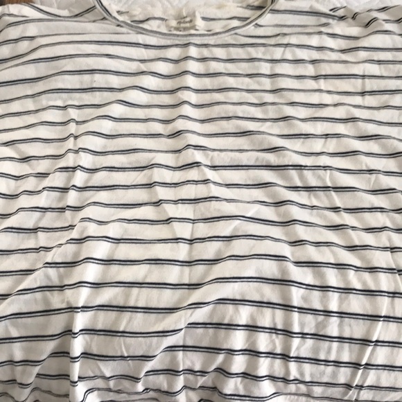 Madewell striped open back tee - Picture 2 of 3